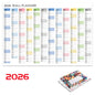 2026 Simple Wall Calendar Planner | Shopyye