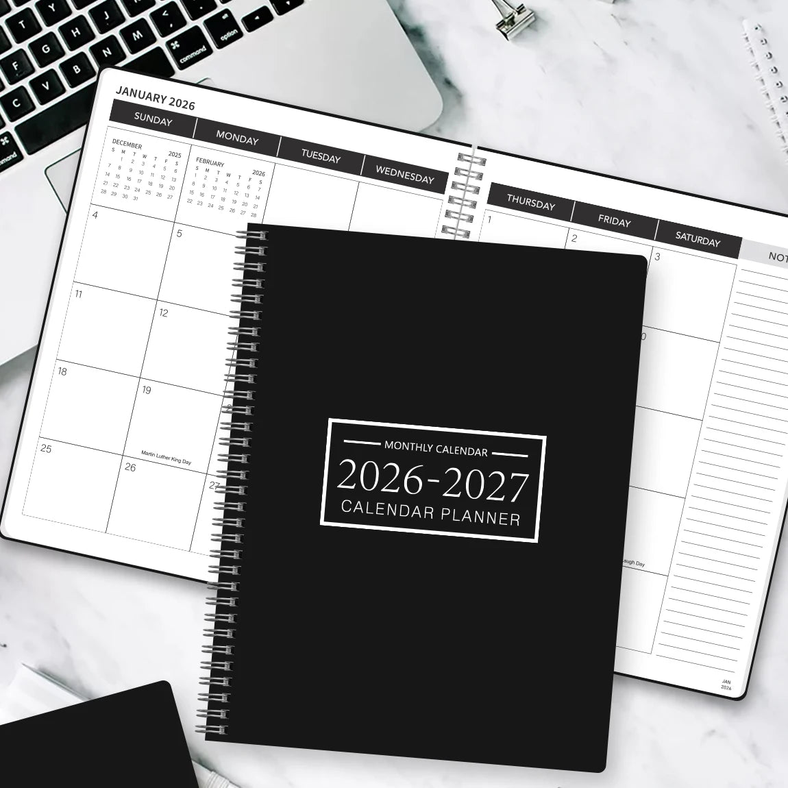 2026–2027 Calendar Planner with Stickers | Shopyye