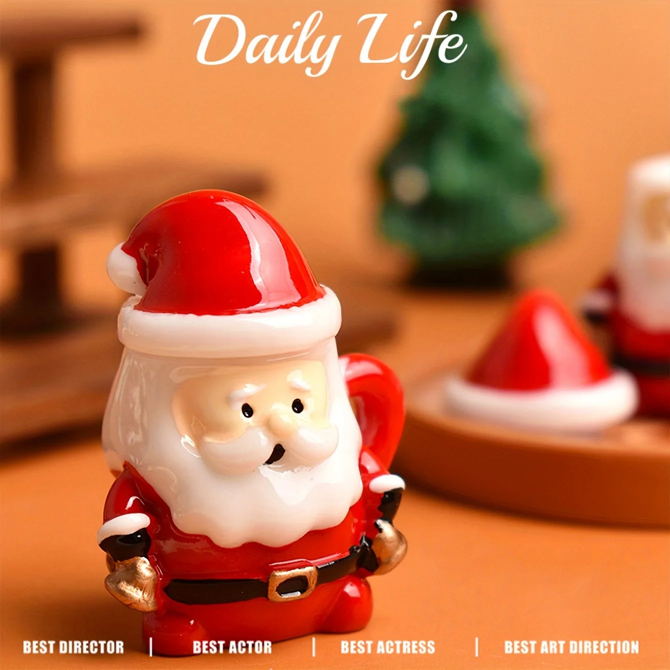 Mini Santa Claus Teacup Figurine – Dollhouse & Home Decor | Shopyye