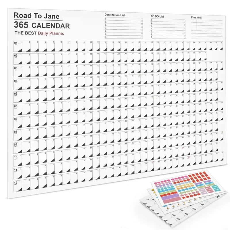 2026 Simple Wall Calendar Planner | Shopyye