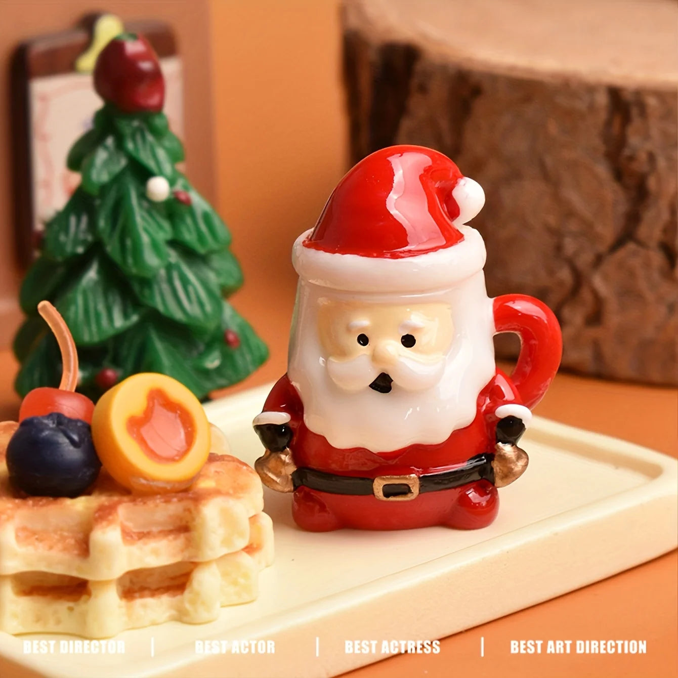 Mini Santa Claus Teacup Figurine – Dollhouse & Home Decor | Shopyye