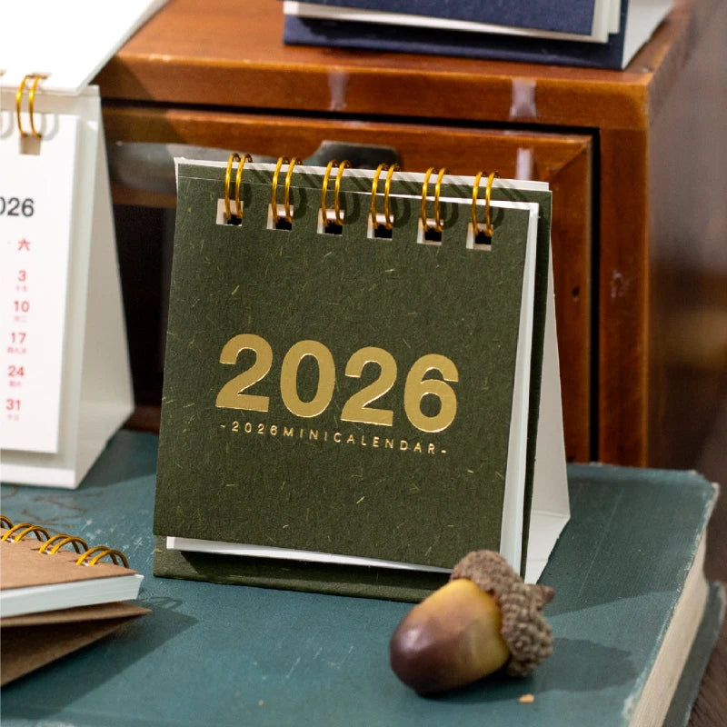 12-Month Mini Desk Calendar | Shopyye