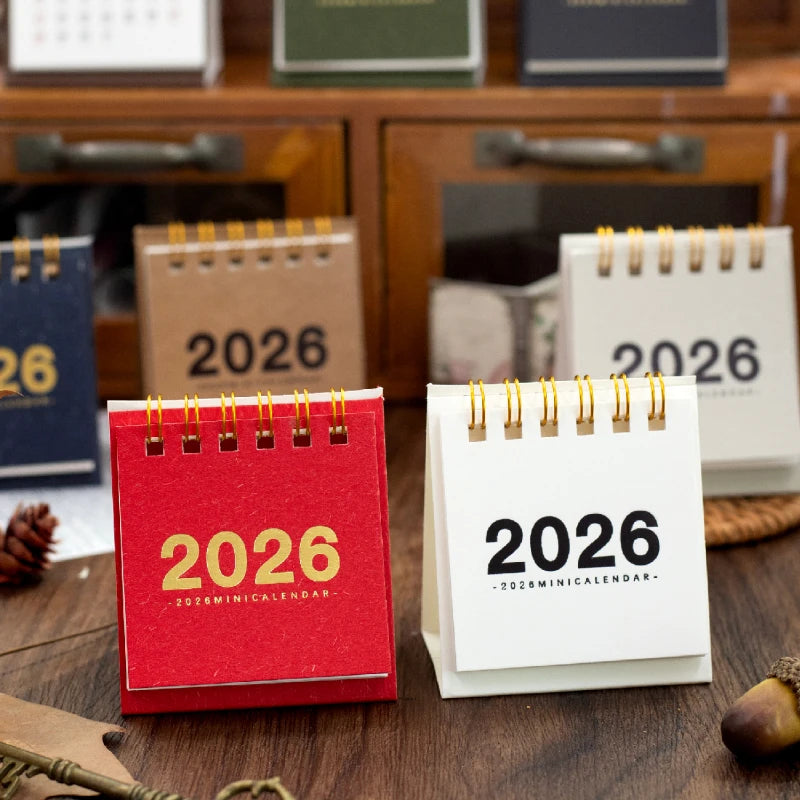 12-Month Mini Desk Calendar | Shopyye